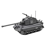 BBDI Tanque de construcción de bloques de construcción, 771 piezas, modelo militar WW 2, modelo del ejército alemán, juguete real compatible con Lego Technic