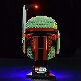 WWEI Juego de luces LED para 75277 compatible con casco Lego Star Wars Boba Fett (no incluye modelo Lego).