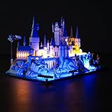 Juego de luces LED para Lego Castillo Hogwarts con terreno de castillo, juego de iluminación LED para Lego 76419 Harry Potter Hogwarts Castle and Grounds – Juego de luces, no modelo (versión estándar)