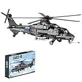 SPRING2014 Kit de construcción de aviones militares con 1366 bloques de construcción armada de avión PolyJet 880191 compatible con helicóptero Lego Technic Helicóptero