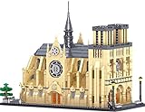 Artículo Exclusivo Coleccionista,Juguetes de Bloques Construcción para Niños,Modelo Bloques Construcción Arquitectura Notre Dame Paris, Compatibles Con Lego (2541Parts) A,One Size