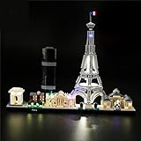 ADMLZQQ Kit de Luces LED para Lego 21044 Skyline de París Light Building Blocks Ladrillos para Lego 21044 (Modelo NO Incluido)
