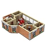 GUDA Arquitectura modular para el hogar, bloques de construcción, 886 piezas, modelo de casa, juguete de construcción Street View arquitectura MOC, compatible con Lego