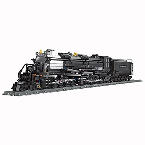 Xshion bloque de construcción de tren Modelo con rieles de tren,1608 piezas locomotora retro tren bloques de construcción, modelo de tren de vapor,juguete de los niños,compatible con el tren de Lego