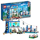 LEGO 60372 City Academia de Policía, Figura de Caballo de Juguete, Quad y Circuito de Entrenamiento con 6 Mini Figuras, Regalos Niños de 6 Años o Más