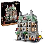 LEGO Marvel Santuario, Modular Buildings, Mini Figuras Doctor Strange, Bruja Escarlata, Spider-Man, Infinity Saga, Regalo Coleccionable para Hombres y Mujeres Fans del Multiverso 76218
