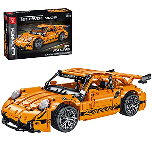 SENG Juego de construcción de coche deportivo, 1268 piezas, piezas de construcción para coche, modelo de coche de carreras, bloques de construcción compatibles con Lego