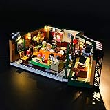 GEAMENT Kit de Luces LED para Friends Central Perk - Compatible con Lego Ideas 21319 (Juego Lego no Incluido) (con Instrucciones)