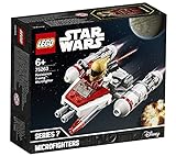 LEGO Star Wars - Microfighter: Ala-Y de la Resistencia, Juguete de la PelÃ­cula Guerra de las Galaxias Episodio 9, con Torreta Giratoria, Incluye Minifigura de Zorii Bliss (75263)