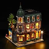 YEABRICKS Kit de Luces LED para Lego-10297 Creator Expert Boutique Hotel Modelo de Bloques de Construcción (Juego de Lego NO Incluido)