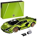 LEGO Technic Lamborghini Sián FKP 37, Maqueta de Coche para Construir, Modelo Coleccionista, Idea de Regalo para Hombres y Mujeres 42115