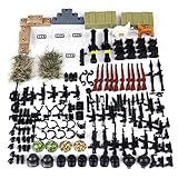 Vengo Juguete de Armas Militares, Minifiguras Armas para Soldados Militares Swat, Compatible con Lego