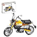 BGOOD Juego de construcción de motocicleta para Monkey 125, 651, bloque de sujeción, técnica de carreras, juego de construcción compatible con Lego Technic