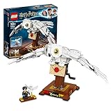 LEGO 75979 Harry Potter Hedwig, Maqueta de Construcción de Lechuza con Minifigura de Harry Potter y Carta de Hogwarts, Artículo de Colección, Regalo para Niños y Niñas a Partir de 10 Años