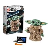 LEGO, 75318 Star Wars El Niño, Figura de Baby Yoda Coleccionable, Set de Construcción para Niños y Niñas Pequeños, Decoración Infantil, Multicolor