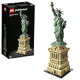LEGO 21042 Architecture Estatua de la Libertad de Nueva York Set de Construcción, Modelo de Coleccionista, Maqueta Decorativa