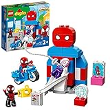 LEGO 10940 Duplo Super Heroes Cuartel General de Spider-Man, Juguete de Construcción para Niños +2 Años con Figuras de Superhéroes