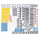 BOUN Piezas Technic Pare Lego, 328 Piezas Agujero Haz Brazo, Piezas de Repuesto Técnicas - Color Aleatorio