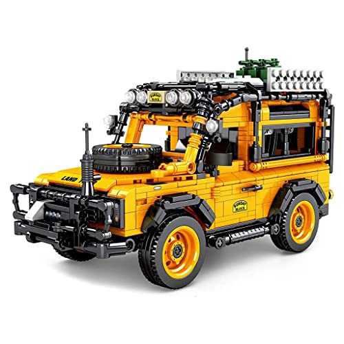 LYMHGHJ Technic, Modelo de Coche Todoterreno, 1053 Piezas, 4x4, Kit de Bloques de construcción de Coche Todoterreno, Compatible con Lego Technic