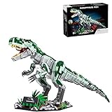 SENG 2170 piezas Indominus Rex modelo dinosaurio set con luz compatible con Lego Jurassic World Dinosaurio