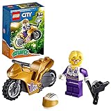 LEGO 60309 City Stuntz Moto Acrobática: Selfi, Set con Moto de Juguete y Palo Selfi para Niños y Niñas +5 Años