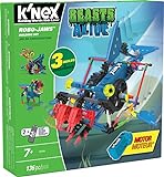K'nex Beasts Alive Robo-Jaws - Juego de construcción para Mayores de 7 años, Juguete Educativo de ingeniería, 136 Piezas