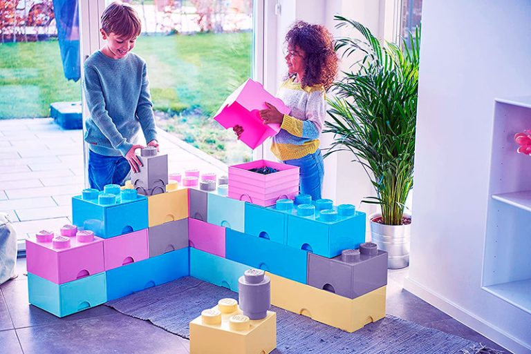 Ideas de almacenamiento de bloques de construcción Lego