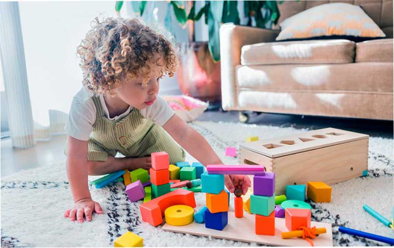 Los Bloques de Construcción tipo Lego activan el desarrollo de los niños