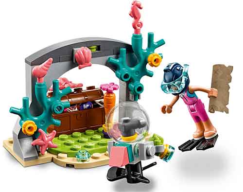 lego friends barco de rescate